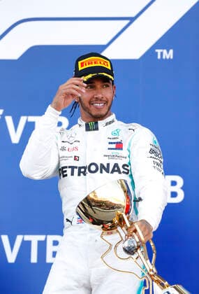 Motorsports: FIA Formula One World Championship, WM, Weltmeisterschaft 2019, Grand Prix of Russia, 44 Lewis Hamilton (GBR, Mercedes AMG Petronas Motorsport), Sochi Russia