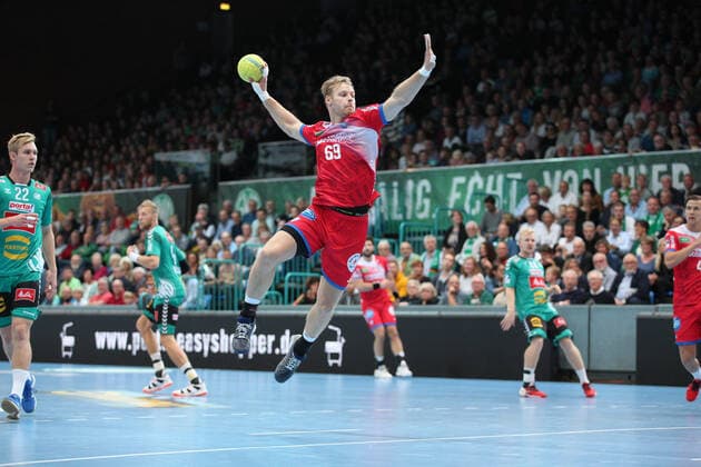 Christian Klimek (TBV Lemgo Lippe 69) GER, Handball, 1. Bundesliga, TSV GWD Minden gegen TBV Lemgo Lippe, 29.09.2019 Minden Copyright: xEIBNER JanxStrohdiekx EP_JSK