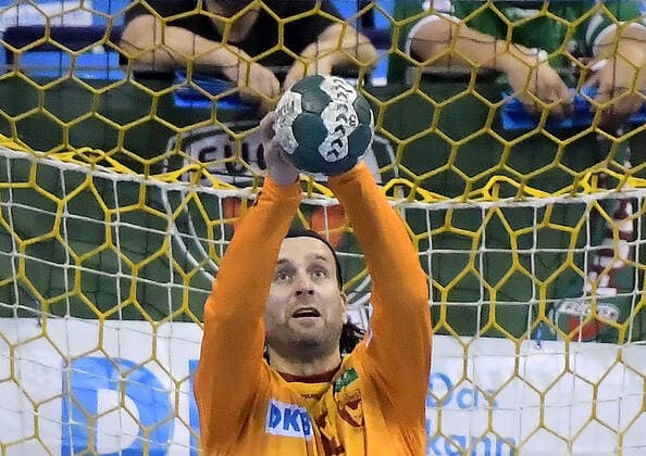 29.09.2019, xlakx, Handball Bundesliga, Fuechse Berlin - Eulen Ludwigshafen emspor, v.l.Silvio Heinevetter(Fuechse Berlin 12) Berlin