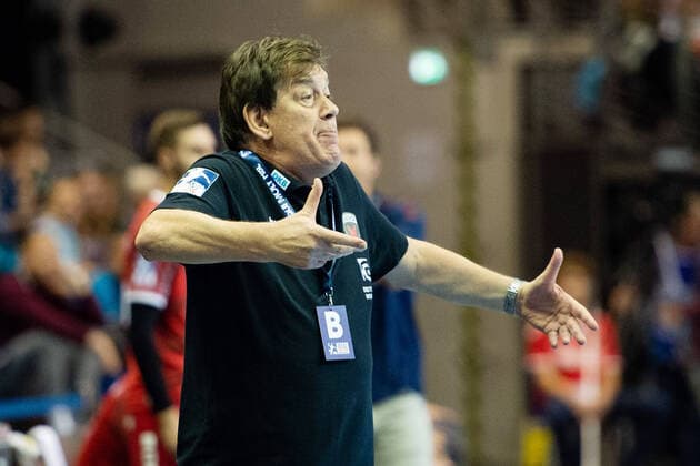 Velimir Petkovic -Trainer Fuechse, Fuechse Berlin vs Eulen Ludwigshafen, 29.09.19, GER, Berlin, 29.09.19, HBL, Fuechse Berlin vs Eulen Ludwigshafen Berlin Copyright: xEIBNER UwexKochx EP_ukh