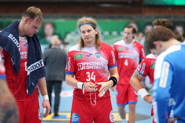 Andreas Cederholm (TBV Lemgo Lippe 34) GER, Handball, 1. Bundesliga, TSV GWD Minden gegen TBV Lemgo Lippe, 29.09.2019 Minden Copyright: xEIBNER JanxStrohdiekx EP_JSK