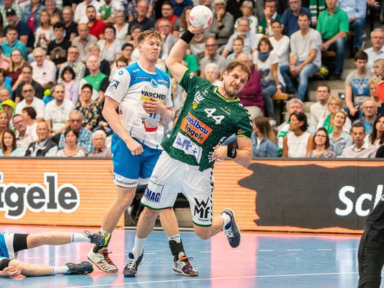 Kresimir Kozina (Frisch Auf Goeppingen 44), Frisch Auf Goeppingen vs. TVB Stuttgart, 1. Bundesliga, Handball, Herren, 29.09.2019 Frisch Auf Goeppingen vs. TVB Stuttgart, 1. Bundesliga, Handball, Herren, 29.09.2019 Goeppingen Copyright: xEIBNER Michael_Schmidtx EP_MST
