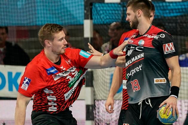 Ivic,Sime Rueckraum rechts Handball, 1. Bundesliga: HC Erlagen - HSG Nordhorn-Lingen, 7. Spieltag am 29.09.2019, Saison 2019 20, HC Erlagen - HSG Nordhorn-Lingen