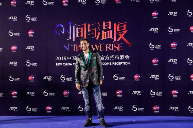 BEIJING, CHINA - SEPTEMBER 29: Fabio Fognini of Italy attends 2019 China Open offical welcome reception at China Olympic tower on September 29, 2019 in Beijing, China.  Copyright: xVCGx CFP111251847936 