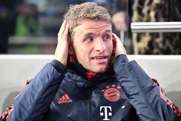 London, Tottenham Hotspur Stadium, 01.10.19, Champions League: Tottenham Hotspur - FC Bayern Muenchen Thomas Müller (Bayern) Champions League: Tottenham Hotspur - FC Bayern Muenchen London