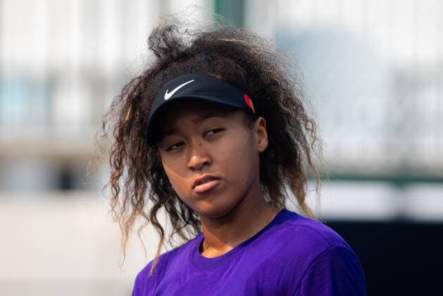 October 2, 2019, Beijing, CHINA: Naomi Osaka of Japan practices at the 2019 China Open Premier Mandatory tennis tournament 2019 China Open, Tennis, Beijing, China, Oct 2 - ZUMAa181 20191002_zaa_a181_004 Copyright: xAFP7x