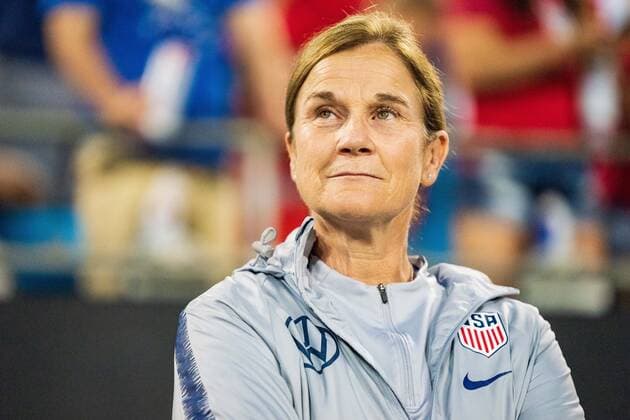 United States Head Coach Jill Ellis during the Victory Tour presented by Allstate Women s International Soccer match between South Korea and the United States at Bank of American Stadium on October 3, 2019 in Charlotte, NC. CSM Soccer 2019: Korea vs United States OCT 03 - ZUMAc04_ 20191003_zaf_c04_153 Copyright: xJacobxKupfermanx