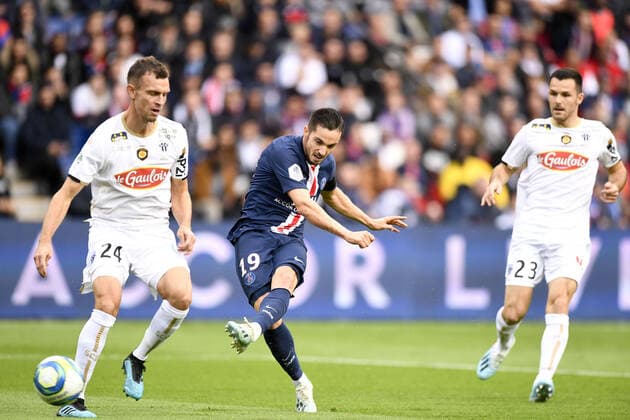19 PABLO SARABIA (PSG) - BUT FOOTBALL : Paris SG vs Angers - Ligue 1 Conforama - 05 10 2019 AnthonyBIBARD FEP Panoramic 
