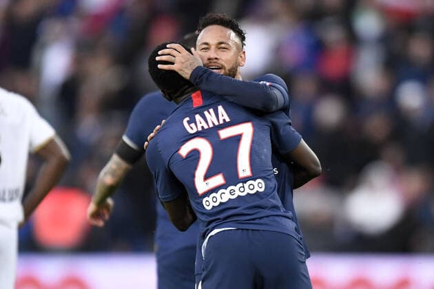JOIE - 10 NEYMAR JR (PSG) FOOTBALL : Paris SG vs Angers - Ligue 1 Conforama - 05 10 2019 AnthonyBIBARD FEP Panoramic 