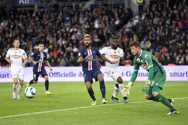 17 ERIC MAXIM CHOUPO MOTING (PSG) FOOTBALL : Paris SG vs Angers - Ligue 1 Conforama - 05 10 2019 AnthonyBIBARD FEP Panoramic 