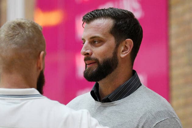 GER, DBBL, GiroLive-Panthers Osnabrueck vs. inexio Royals Saarlouis 06.10.2019, Panthers Dome, Osnabrück, GER, DBBL, GiroLive-Panthers Osnabrueck vs. inexio Royals Saarlouis im Bild Co-Trainer Sasa Cuic (GiroLive-Panthers Osnabrück)