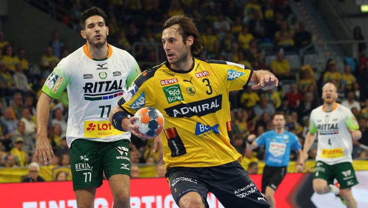 Handball, 1. Bundesliga: Rhein-Neckar-Löwen - HSG Wetzlar, 8. Spieltag am 06.10.2019, Saison 2019 20, ZmdZ, Uwe Gensheimer (3, Rhein Neckar Löwen) erzielt einen treffer, Rhein-Neckar-Löwen - HSG Wetzlar