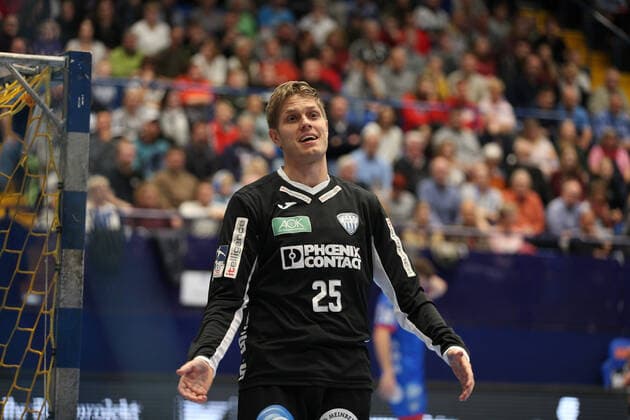 Peter Johannesson (TBV Lemgo Lippe 25) GER, Handball, 1. Bundesliga, TBV Lemgo Lippe gegen THW Kiel, 06.10.2019 Lemgo Copyright: xEIBNER JanxStrohdiekx EP_JSK