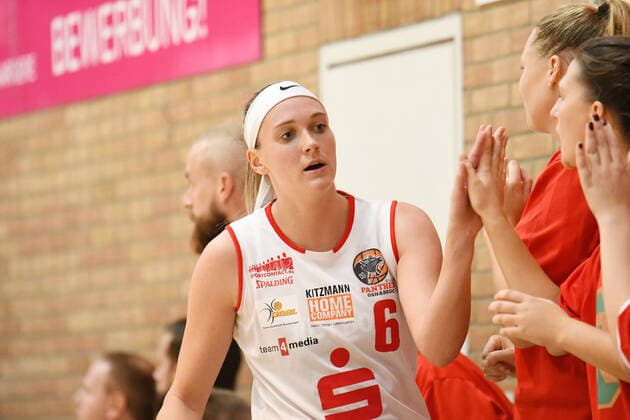 GER, DBBL, GiroLive-Panthers Osnabrueck vs. inexio Royals Saarlouis 06.10.2019, Panthers Dome, Osnabrück, GER, DBBL, GiroLive-Panthers Osnabrueck vs. inexio Royals Saarlouis im Bild Brittany Carter (GiroLive-Panthers Osnabrück 6)