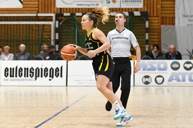 GER, DBBL, GiroLive-Panthers Osnabrueck vs. inexio Royals Saarlouis 06.10.2019, Panthers Dome, Osnabrück, GER, DBBL, GiroLive-Panthers Osnabrueck vs. inexio Royals Saarlouis im Bild Fee Zimmermann (inexio Royals Saarlouis 3)