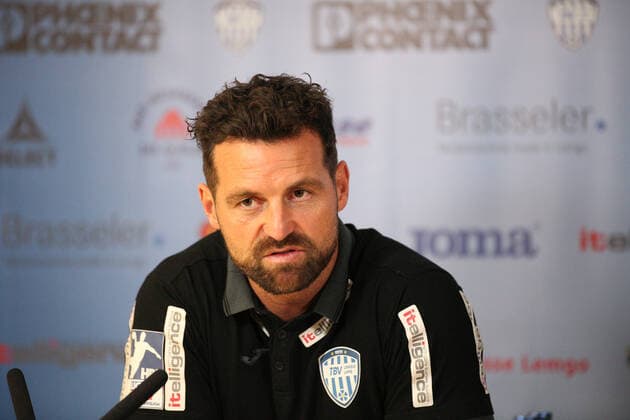 Florian Kehrmann (Trainer TBV Lemgo Lippe) GER, Handball, 1. Bundesliga, TBV Lemgo Lippe gegen THW Kiel, 06.10.2019 Lemgo Copyright: xEIBNER JanxStrohdiekx EP_JSK
