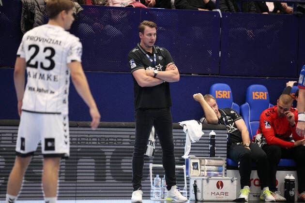 Filip Jicha (Trainer THW Kiel) GER, Handball, 1. Bundesliga, TBV Lemgo Lippe gegen THW Kiel, 06.10.2019 Lemgo Copyright: xEIBNER JanxStrohdiekx EP_JSK