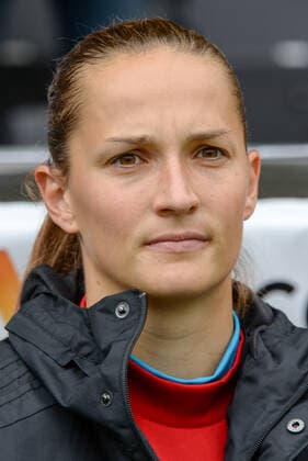 Laura Benkarth (Torwart Deutschland, 12), Porträt, Portrait, 05.10.2019, Aachen (Deutschland), Fussball, EM-Qualifikation Frauen, Deutschland - Ukraine, DFB DFL REGULATIONS PROHIBIT ANY USE OF PHOTOGRAPHS AS IMAGE SEQUENCES AND OR QUASI-VIDEO.
