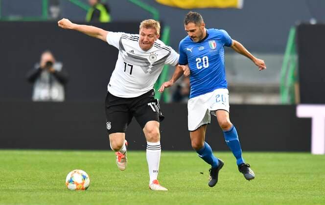 07.10.2019 - Fussball - Länderspiel Legenden-Spiel -: DFB All Stars ( Deutschland ) gg Azzurri Legends ( Italien ) - MeZi -