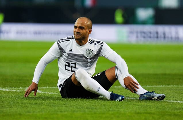 07.10.2019, xmkx, Fussball Legendenspiel, DFB-All-Stars - Azzurri Legends v.l. David Odonkor (GER) (DFL DFB REGULATIONS PROHIBIT ANY USE OF PHOTOGRAPHS as IMAGE SEQUENCES and or QUASI-VIDEO) Fuerth Bayern Deutschland (DE)