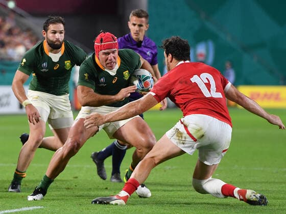 Rugby Union - 2019 Rugby World Cup - Pool B: South Africa vs. Canada South Africa s Schalk Brits in action, at Kobe Misaki Stadium, Kobe City. COLORSPORT ASHLEY WESTERN 
