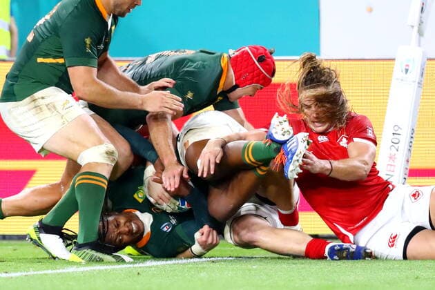 DTH Van Der Merwe (CAN), OCTOBER 8, 2019 - Rugby : 2019 Rugby World Cup Pool B match between South Africa 66-7 Canada at Kobe Misaki Stadium in Kobe, Hyogo, Japan.  (114032332)
