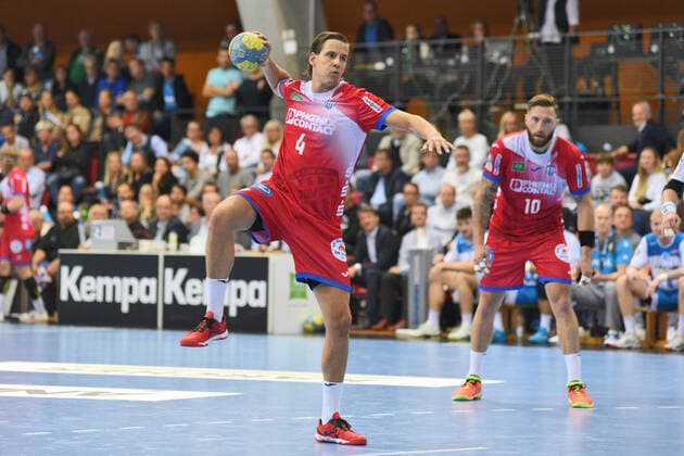 Bjarik Mar Elisson (TVB Lemgo-Lippe 4) Handball, Maenner, DKB , LIQUI MOLY Handball Bundesliga, 10.10.2019, Foto:TBaur Eibner TVB 1898 Stuttgart vs. TBV Lemgo-Lippe Stuttgart Copyright: xEIBNER TobiasxBaurx EP_TBR