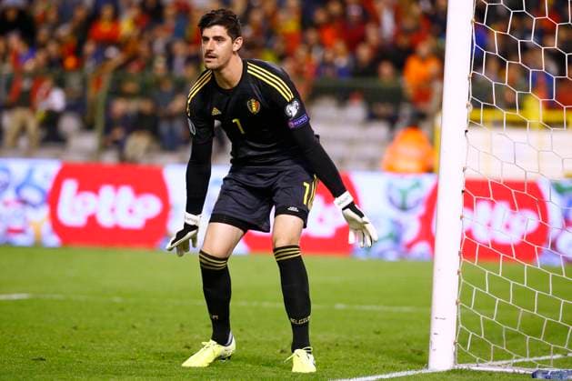 Thibaut Courtois goalkeeper of Belgium FOOTBALL : Belgique vs Saint Marin - Brussels - Qualification Euro 2020 - Bruxelles - 10 10 2019 PhotoNews Panoramic  775412963