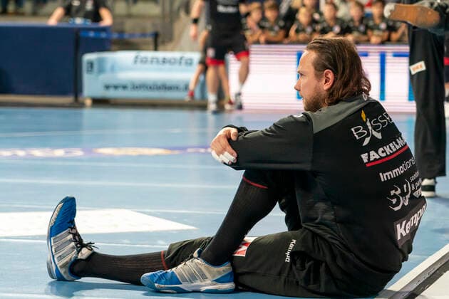 Torwart 10.10.2019 Handball, 1. Bundesliga: HC Erlagen - FRISCH AUF! Goeppingen, 3. Spieltag, Saison 2019 20 - Handball, 1 Bundesliga HC Erlagen - HHC Erlagen - FRISCH AUF! Goeppingen, 3 Matchday on 10 10 2019, Season 2019 20 Copyright: HMBxMedia BorisxSchumacher