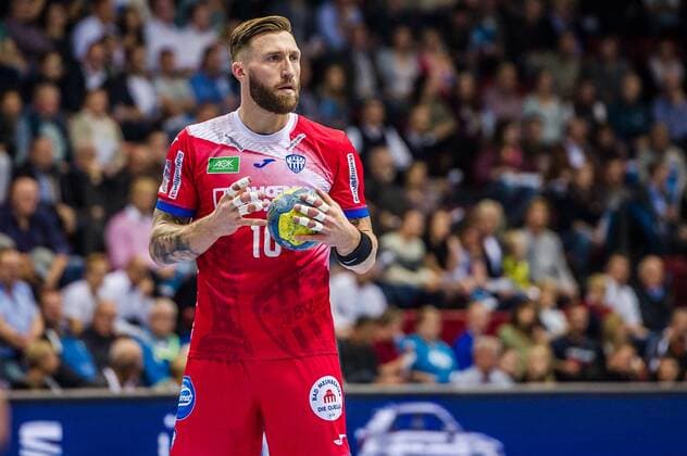 van Olphen, Fabian (TBV Lemgo 10) beim Spiel in der Handball Bundesliga, TVB 1898 Stuttgart - TBV Lemgo-Lippe. Stuttgart. 10.10.19 Handball 9. Spieltag , Stuttgart Baden Wuerttemberg Deutschland