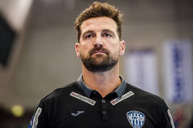 Florian Kehrmann (TBV Lemgo C1) beim Spiel in der Handball Bundesliga, TVB 1898 Stuttgart - TBV Lemgo-Lippe. Stuttgart. 10.10.19 Handball 9. Spieltag , Stuttgart Baden Wuerttemberg Deutschland