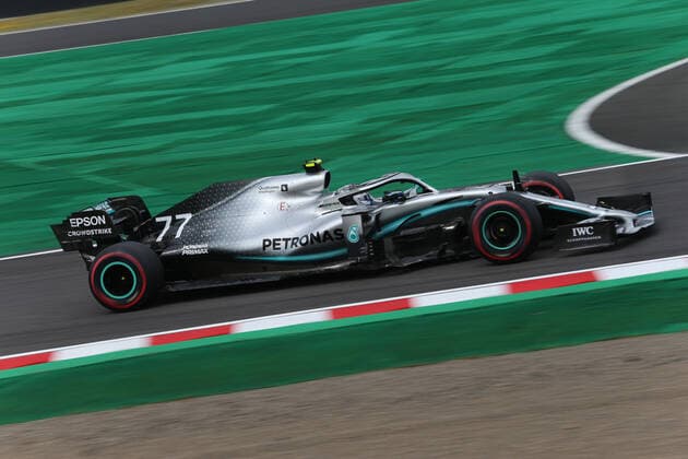 Photo4 LaPresse 11 10 2019 Suzuka, Japan Grand Prix Formula One Japan 2019 In the pic: Free Practice 1, Valtteri Bottas (FIN) Mercedes AMG F1 W10 EQ Power  Copyright: xPhoto4 LaPressex