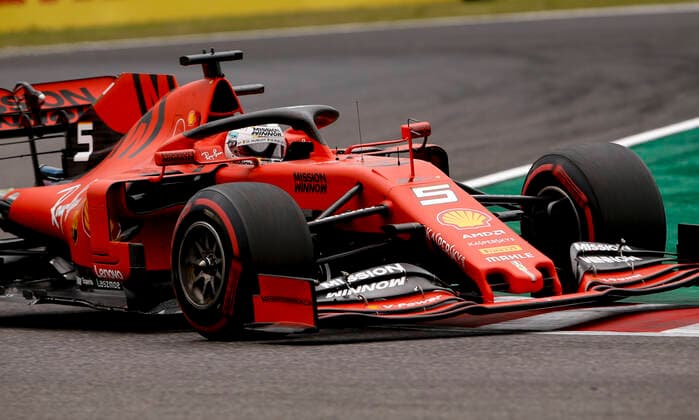 Motorsports: FIA Formula One World Championship, WM, Weltmeisterschaft 2019, Grand Prix of Japan, 5 Sebastian Vettel (GER, Scuderia Ferrari Mission Winnow), Suzuka Japan