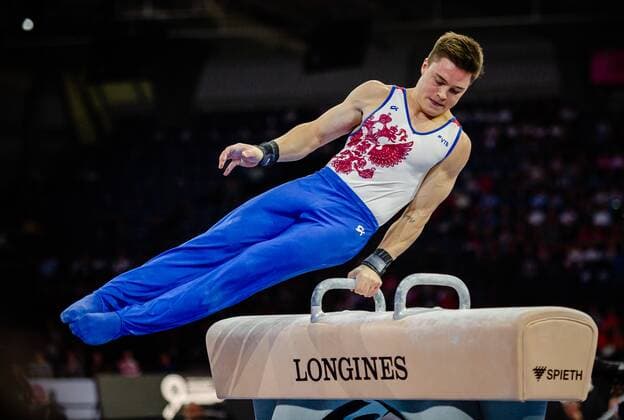 NAGORNYY Nikita (RUS) - Turn-WM 2019 Stuttgart Deutschland - Hanns-Martin-Schleyer-Halle Finale Mehrkampf Maenner Men s All-Around Final 2019-10-11 bei der Turn WM Stuttgart 2019. Stuttgart. 12.10.19 Turnen Weltmeisterschaft , Stuttgart Baden Wuerttemberg Deutschland *** NAGORNYY Nikita RUS Gymnastics World Championships 2019 Stuttgart Germany Hanns Martin Schleyer Halle Final all-around Men s All Around Final 2019 10 11 at the Gymnastics World Championships Stuttgart 2019 Stuttgart 12 10 19 Gymnastics World Championships , Stuttgart Baden Wuerttemberg Germany