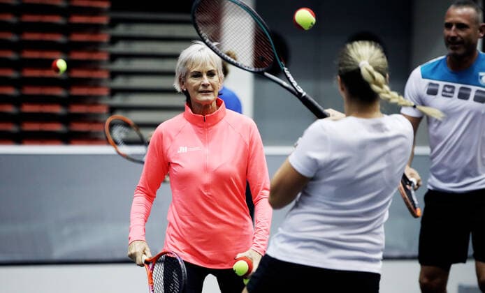 TENNIS - WTA, Tennis Damen Upper Austria Ladies Linz LINZ,AUSTRIA,12.OCT.19 - TENNIS - WTA Tour, Upper Austria Ladies Linz. Image shows Judy Murray. GEPAxpictures xMatthiasxHauer