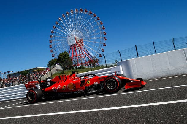 Suzuka, Japan, 13.09.2019, Formel 1, Formula 1, Japanese Grand Prix, Sebastian Vettel (GER 5), Scuderia Ferrari Mission Winnow ( Suzuka Suzuka International Racing Course Japan eu-images-09-506-041809