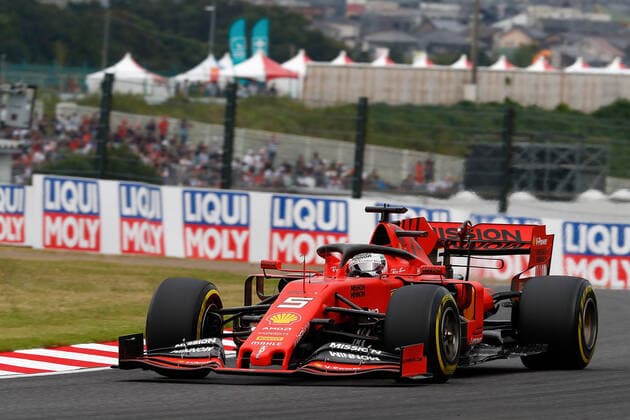 Suzuka, Japan, 11.09.2019, Formel 1, Formula 1, Japanese Grand Prix, Sebastian Vettel (GER 5), Scuderia Ferrari Mission Winnow ( Suzuka Suzuka International Racing Course Japan eu-images-09-506-041710