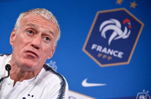 Didier Deschamps ( selectionneur - entraineur - France ) FOOTBALL : Entrainement de l equipe de France - Saint Denis - 13 10 2019 FedericoPestellini Panoramic 