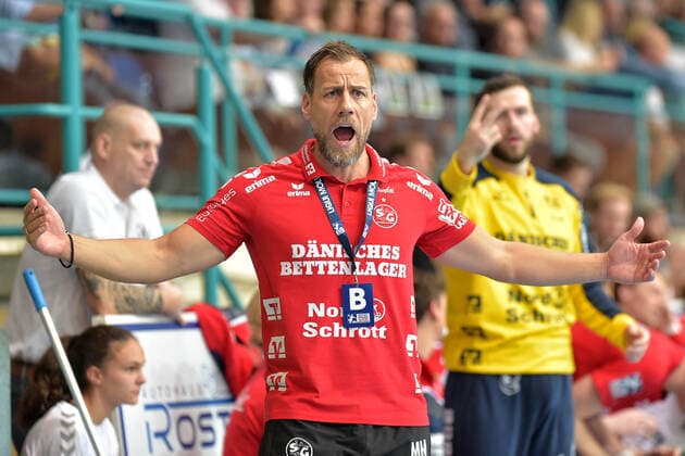 13-09-2019 pmk NB168654 Handball Herren Bundesliga Saison 2019 2020 SG Flensburg-Handewitt Maik MACHULLA -Trainer- Flensburg