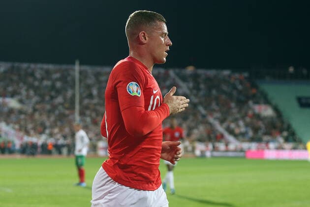 Bulgaria v England UEFA EURO, EM, Europameisterschaft,Fussball 2020 Qualifiers Ross Barkley of England celebrates scoring his sides 2nd goal during the UEFA Euro 2020 Qualifiers match at Vasil Levski National Stadium, Sofia Content Not Available For UK Newspapers Copyright: xPaulxChestertonx FIL-13742-0046
