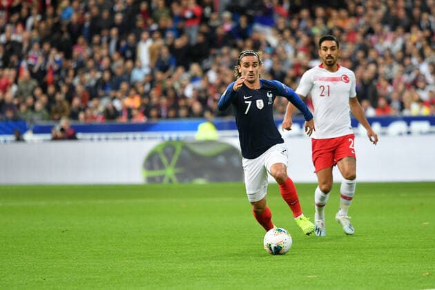 FRANCE TURKEY EURO 2020 Antoine Griezmann during the France-Turkey match, on October 14, 2019, at the Stade de France for the qualifications of Euro 2020.  JulienxMattiax xLexPictorium LePictorium_0216520