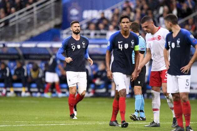 09 OLIVIER GIROUD (FRA) FOOTBALL : France vs Turquie - Qualifications Euro 2020 - 14 10 2019 AnthonyBIBARD FEP Panoramic 