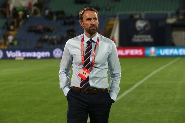 Bulgaria v England UEFA EURO, EM, Europameisterschaft,Fussball 2020 Qualifiers England Manager Gareth Southgate before the UEFA Euro 2020 Qualifiers match at Vasil Levski National Stadium, Sofia Content Not Available For UK Newspapers Copyright: xPaulxChestertonx FIL-13742-0107