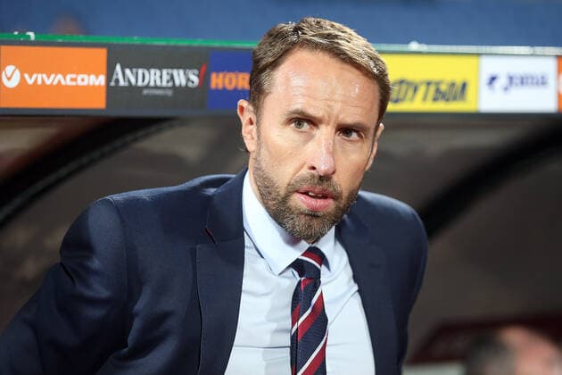 Bulgaria v England UEFA EURO, EM, Europameisterschaft,Fussball 2020 Qualifiers England Manager Gareth Southgate before the UEFA Euro 2020 Qualifiers match at Vasil Levski National Stadium, Sofia Content Not Available For UK Newspapers Copyright: xPaulxChestertonx FIL-13742-0161