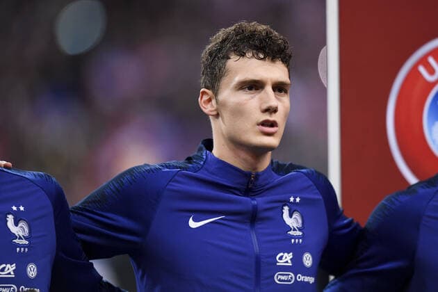 HYMNE - 02 BENJAMIN PAVARD (FRA) FOOTBALL : France vs Turquie - Qualifications Euro 2020 - 14 10 2019 AnthonyBIBARD FEP Panoramic 