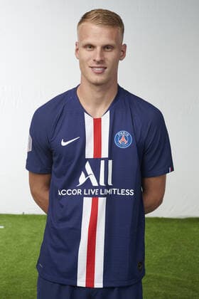 MITCHEL BAKKER FOOTBALL : Presentation - Paris st germain - Photo Officielle -14 10 2019 PANORAMIC PSG 