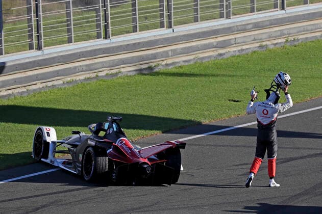 Bilder des Jahres 2019, Sport 10 Oktober Sport Themen der Woche KW42 Sport Bilder des Tages Andre Lotterer (D), TAG Heuer Porsche FE Team Formel E Test 2019 *** Andre Lotterer D , TAG Heuer Porsche FE Team Formula E Test 2019