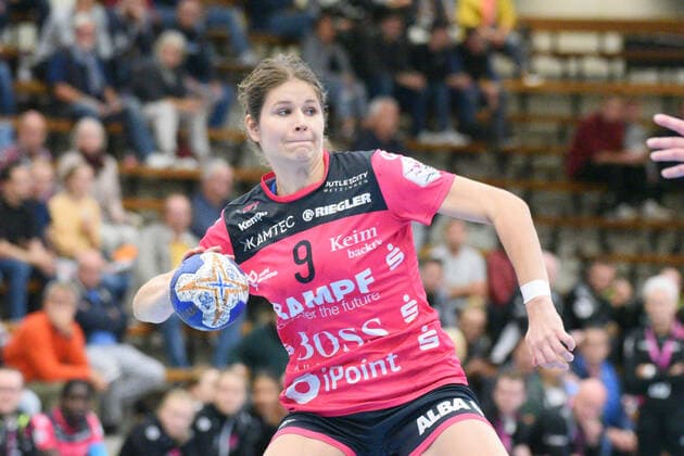 Patricia Kovacs (TusSies Metzingen 9) TusSies Metzingen, Handball, HBF, Ligaspiel, 16.10.2019, Foto:TBaur Eibner FrischAuf Goeppingen vs. TusSies Metzingen Goeppingen Copyright: xEIBNER TobiasxBaurx EP_TBR