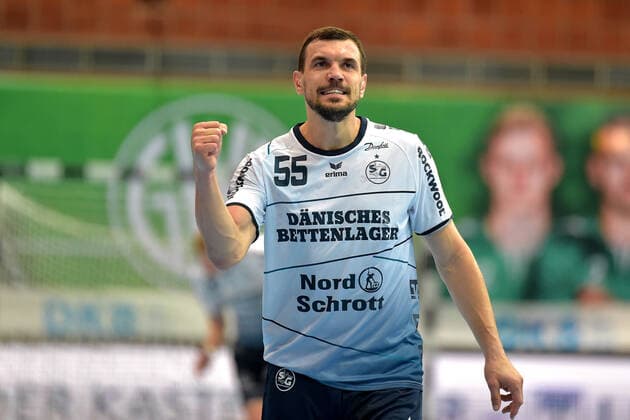 13-09-2019 pmk NB169191 Handball Herren Bundesliga Saison 2019 2020 SG Flensburg-Handewitt Michal JURECKI (55) Flensburg