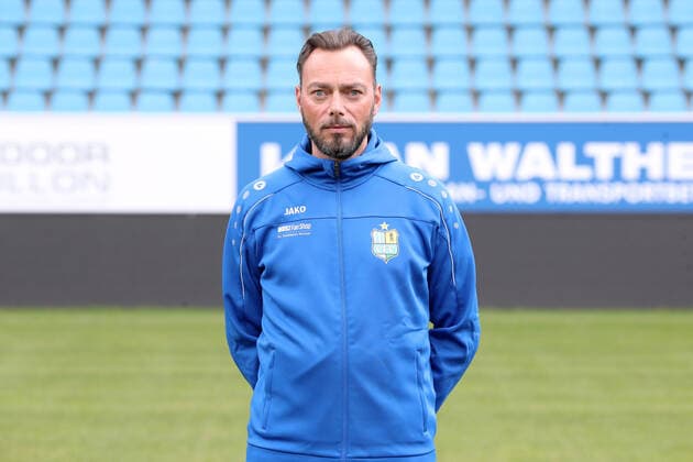Teampraesentation Chemnitz Fussball 3.Liga Physiotherapeut Friedrich Ramminger; Chemnitzer FC; 3.Liga, Porträttermin 2019 2020 , Chemnitz, 16.10.2019, Stadion Chemnitz, Fussball ,
